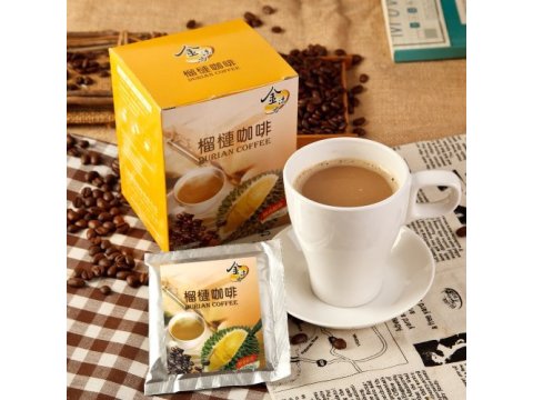 榴槤咖啡(30gx10入/盒)~讓您一年四季每天都可以享受榴槤的味道。