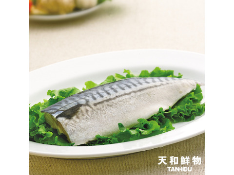【天和鮮物 挪威鯖魚排(淡口味)】油脂含量豐富，魚肉緊實且具甘味。