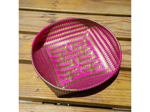 手工編織水果盤