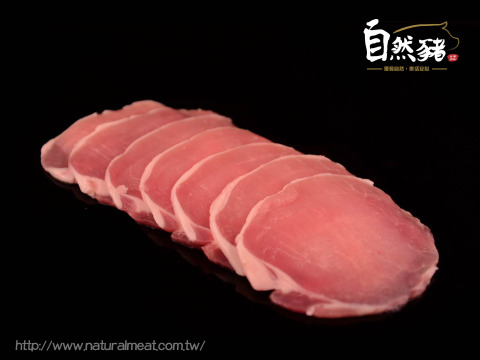 【85折優惠！自然豬 - 大里烤肉片(背肌肉) 300g】優質自然豬，樂活安心食