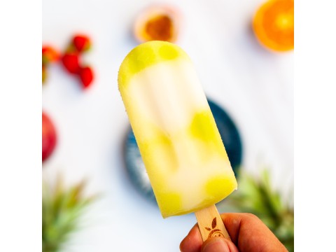 【唯果粒 - 翡翠檸檬冰棒 10入組】鮮榨檸檬與馥郁香瓜的完美結合！