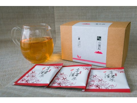 【原茶園 - 小葉紅袋茶盒裝25入】冷泡熱沖皆宜，上班出遊隨手泡！