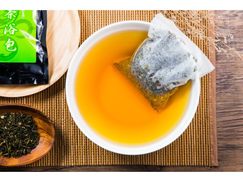 【源霧 包種茶浴包ｘ4包】傳承十二道工序製茶 用茶浴舒緩身心