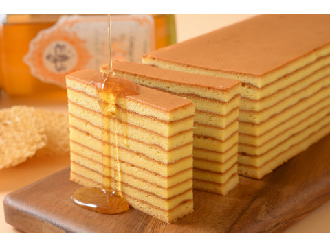 【日式蜂蜜千層蛋糕430g】鬆厚口感。濃郁奶香。淡雅花蜜