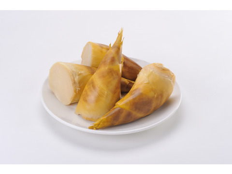 【八里農會 熟黃金筍(帶殼)5斤/箱】鮮甜脆的綠竹筍 殺菌真空包裝