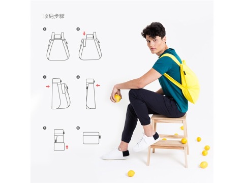 【德國Notabag】 諾特包-抹茶氣泡 手提包 後背包 提袋