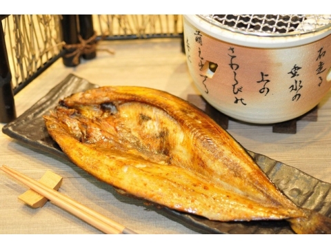 【北海道花魚一夜干 】只要新鮮，簡單料理即是美味