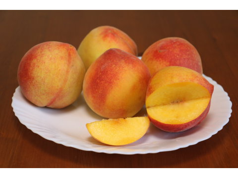 香甜多汁的黃金水蜜桃10顆禮盒x2 市場少見產銷履歷給你好安心 奧丁丁市集