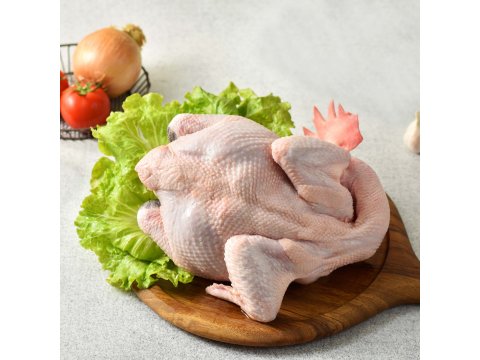 【放養福氣貴雞 放養公土雞(全雞)2.1~2.3kg】Omega亞麻籽養殖 讓肉質層次更豐富