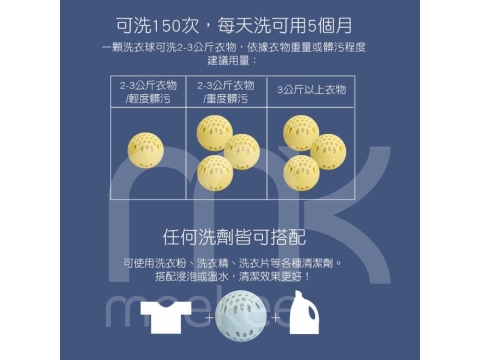 【meekee】銀立潔-Ag+活性抑菌除臭洗衣球(3入組)