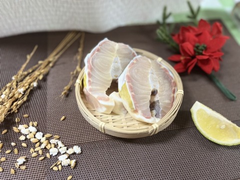 【樂山莊 鱘龍魚輪切魚片 600g】營養價值最高的魚種之一 簡單煎煮營養您的餐桌