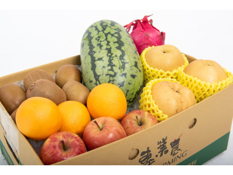 【農產百寶箱 甜美果物號】綜合水果箱 7種當季水果新鮮直送
