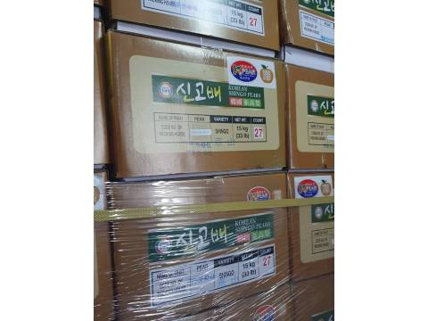 【85折~甜而不膩！韓國空運新高梨8入禮盒(約4.5kg)】碩大香甜，皮薄肉厚！