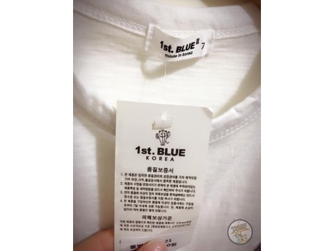 韓國製造 今夏最流行的竹節棉T 舒適透氣不怕熱呼呼