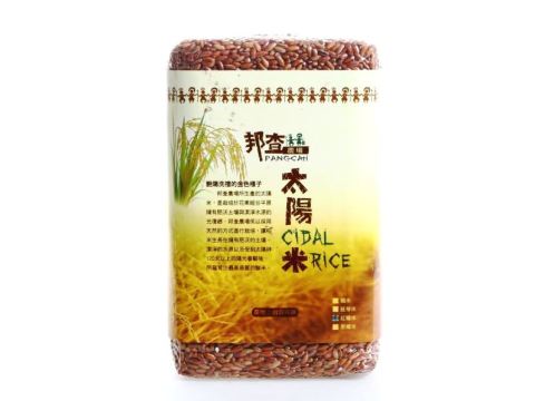 【邦查太陽米】有機紅糯米(1kg裝)