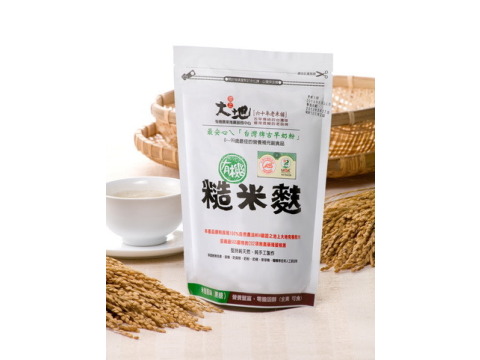 【有機糙米麩 300克裝】傳統古法 保留糙米最原始的營養與香氣