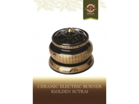 [Electric Burner (Gold Sutra), 佛经陶瓷电薰炉(金底)]