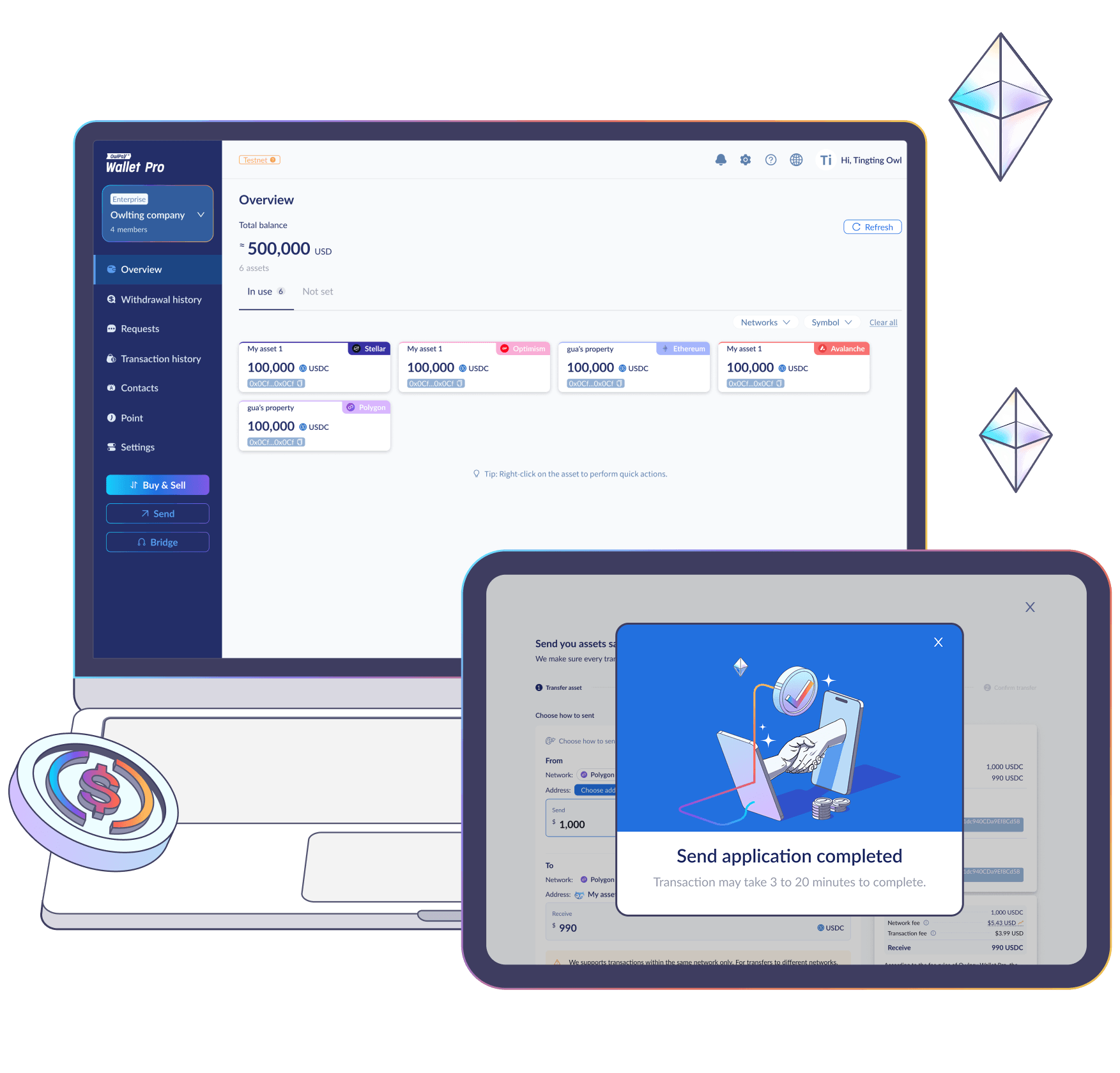 OwlPay® Wallet Pro
